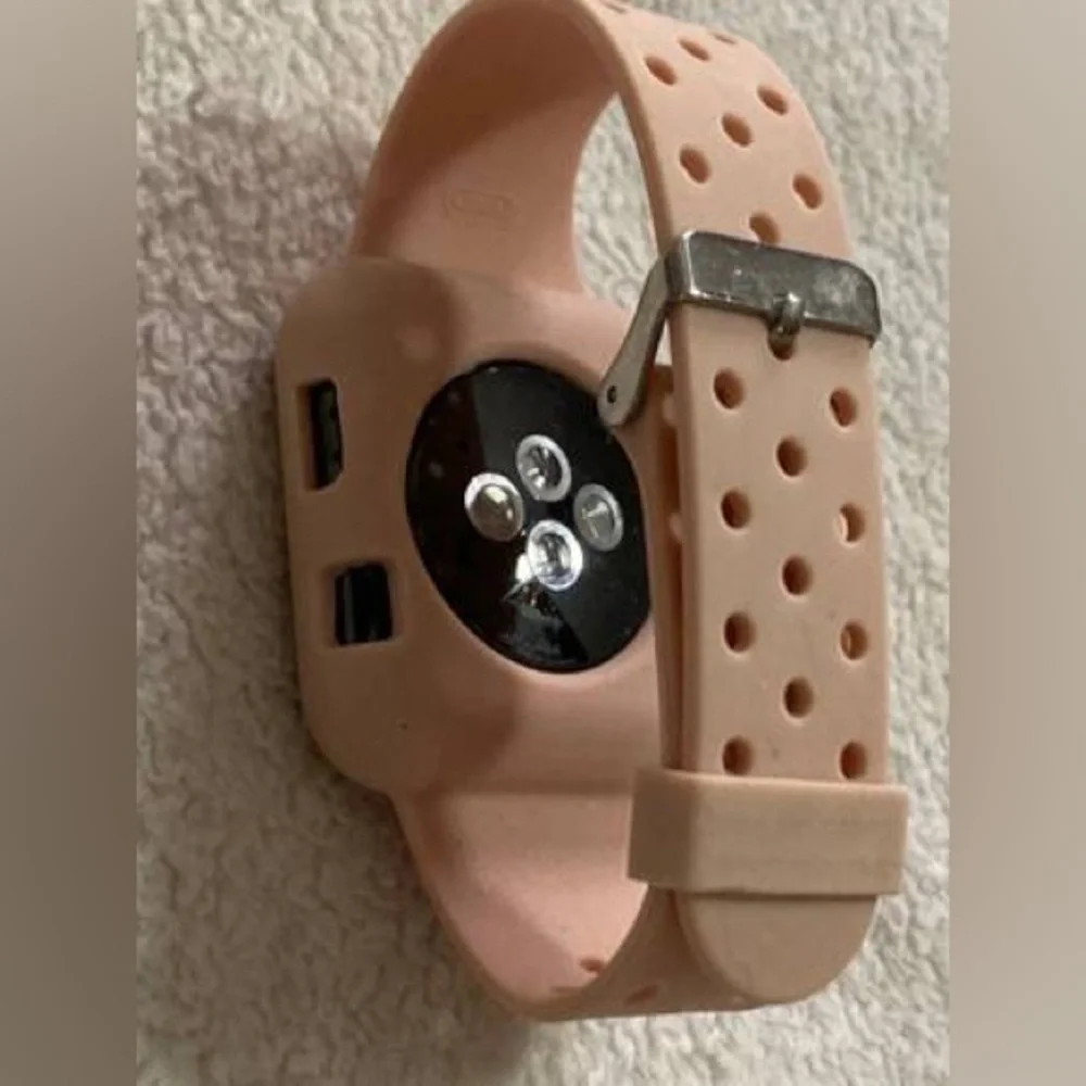 🎉 HOST PICK 🎉 *NEW/ UNUSED* Pink Silicone Apple Watch 42mm Protective Case Band